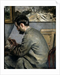 Frederick Bazille at his Easel, 1867 by Pierre Auguste Renoir