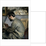 Frederick Bazille at his Easel, 1867 by Pierre Auguste Renoir