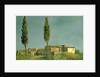 At the Villa Farnese: The Two Poplars, c.1777 by Pierre Henri de Valenciennes