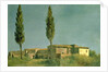 At the Villa Farnese: The Two Poplars, c.1777 by Pierre Henri de Valenciennes
