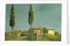 At the Villa Farnese: The Two Poplars, c.1777 by Pierre Henri de Valenciennes