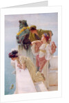 A Coign of Vantage, 1895 by Lawrence Alma-Tadema