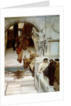 An Audience at Agrippa's, 1875 by Lawrence Alma-Tadema