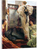 Who Is It?, 1884 by Lawrence Alma-Tadema