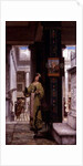 In the Temple, 1871 by Lawrence Alma-Tadema
