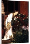 In the Peristylum, 1866 by Lawrence Alma-Tadema