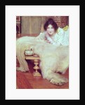 A Listener: The Bear Rug, 1899 by Lawrence Alma-Tadema