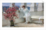 Her eyes are with her thoughts and they are far away, 1897 by Lawrence Alma-Tadema