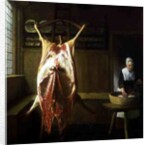 The Butcher's Shop by Reinier or Reynier Coveyn or Covyn