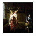 The Butcher's Shop by Reinier or Reynier Coveyn or Covyn