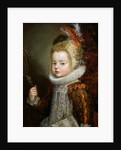 A Portrait of a Child Holding a Racket by Cornelis de Vos