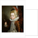 A Portrait of a Child Holding a Racket by Cornelis de Vos