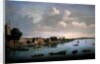 A View of the Thames from Putney Bridge by Joseph Nichols