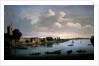 A View of the Thames from Putney Bridge by Joseph Nichols