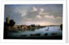 A View of the Thames from Putney Bridge by Joseph Nichols