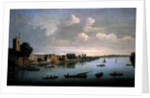 A View of the Thames from Putney Bridge by Joseph Nichols