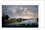 A View of the Thames from Putney Bridge by Joseph Nichols