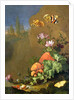 Still Life of Forest Floor with Flowers, Mushrooms and Snails by Elias van den Broeck