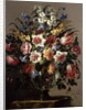 Still Life of Flowers in a Glass Vase by Juan de Arellano