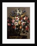 Still Life of Flowers in a Glass Vase by Juan de Arellano