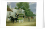 Kidd's Omnibus to Turnham Green at the Angel Inn by James Pollard