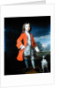 Portrait of a Boy Wearing a Red Jacket with his Spaniel by Charles D'Agar
