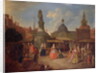 View of Stocks Market, City of London by Joseph van Aken