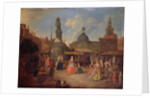 View of Stocks Market, City of London by Joseph van Aken