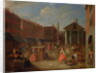 View of Covent Garden by Joseph van Aken