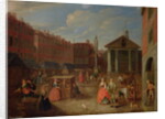 View of Covent Garden by Joseph van Aken