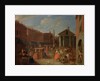 View of Covent Garden by Joseph van Aken