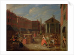 View of Covent Garden by Joseph van Aken
