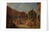 View of Covent Garden by Joseph van Aken