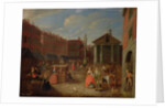 View of Covent Garden by Joseph van Aken