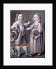 A Portrait of Two Children by Hendrick Munnichoven