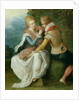Two Lovers in a Garden by Frans II the Younger Francken