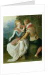 Two Lovers in a Garden by Frans II the Younger Francken