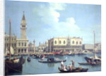 A View of the Grand Canal by Antonio Canaletto