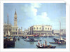 A View of the Grand Canal by Antonio Canaletto