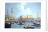 A View of the Grand Canal by Antonio Canaletto