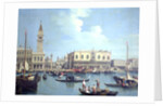 A View of the Grand Canal by Antonio Canaletto