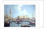 A View of the Grand Canal by Antonio Canaletto
