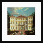 Country House with Elegant Figures by Italian School