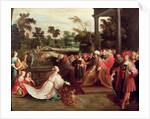 King Solomon and the Queen of Sheba by Frans the Elder Francken