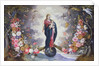 The Virgin and Child surrounded by a garland by Jan & Balen Hendrik van Brueghel