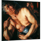 Vulcan, 1615 by Hendrik Goltzius