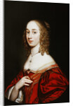 A portrait of a noblewoman, half length, 1649 by Gerrit van Honthorst