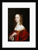 A portrait of a noblewoman, half length, 1649 by Gerrit van Honthorst