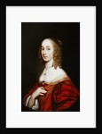 A portrait of a noblewoman, half length, 1649 by Gerrit van Honthorst