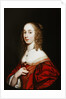 A portrait of a noblewoman, half length, 1649 by Gerrit van Honthorst